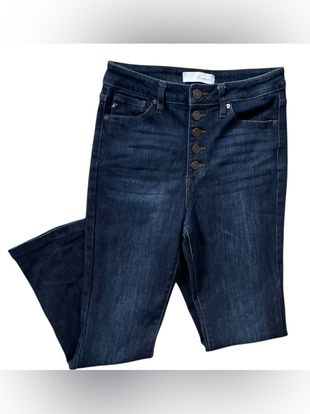 KanCan Hi Rise Button Fly Jeans